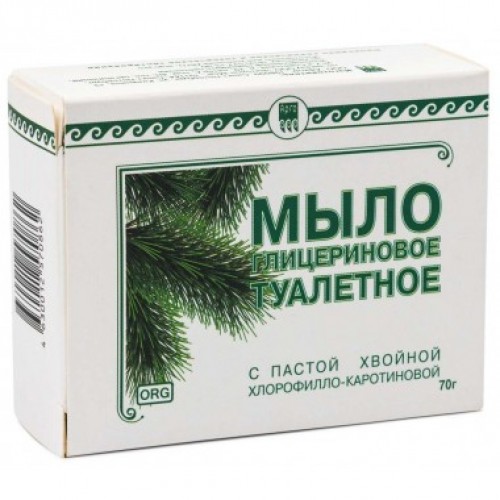 Купить Мыло туалетное глицериновое Фитолон с пастой хвойной хлорофилло-каротиновой  г. Домодедово  