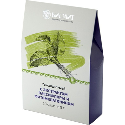 Купить Токсидонт-май с экстрактами пассифлоры и фитомелатонином  г. Домодедово  
